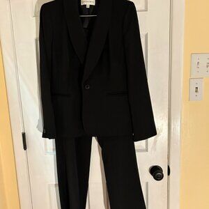 Black business suit